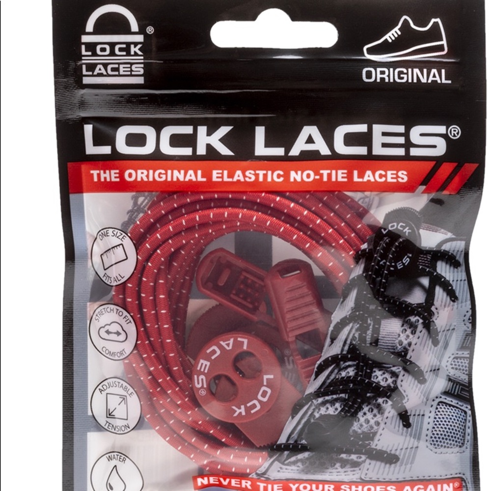 Red Lock Laces